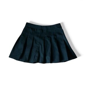 Elegant Black Skater Skirt